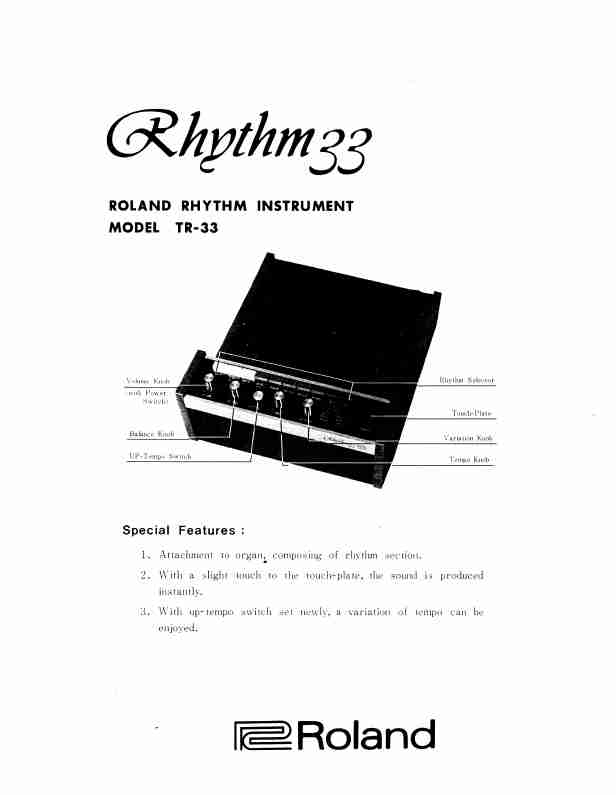 Roland Drums TR-33-page_pdf